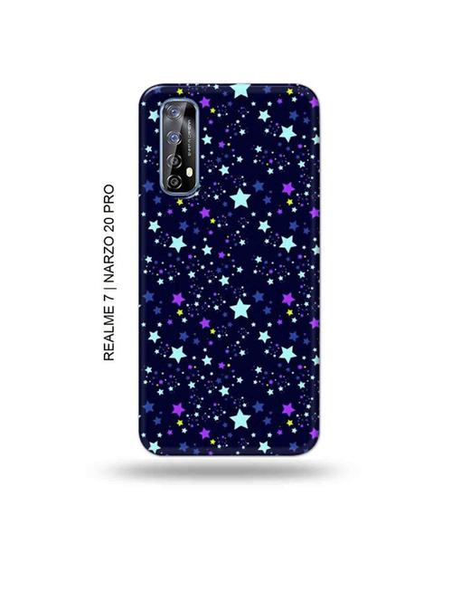 tweakymod designer printed hard case | stars back cover compatible with realme 7, realme narzo 20 pro, realme narzo 30 - 18981222 - Very Small Image - 1