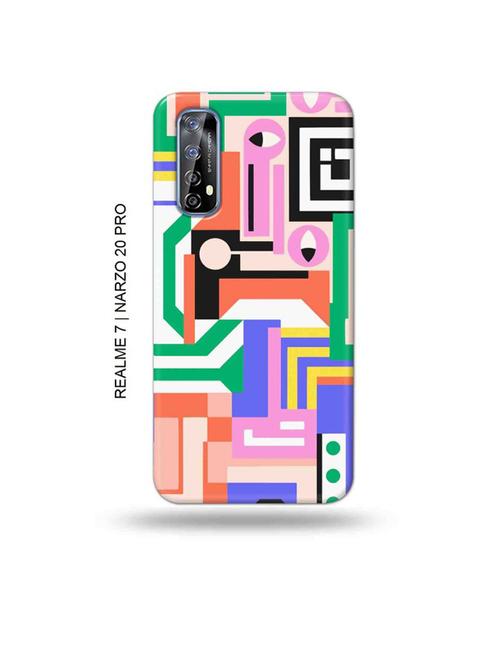 hologram boxes back cover compatible with realme 7, realme narzo 20 pro, realme narzo 30 - 18981244 - Very Small Image - 1