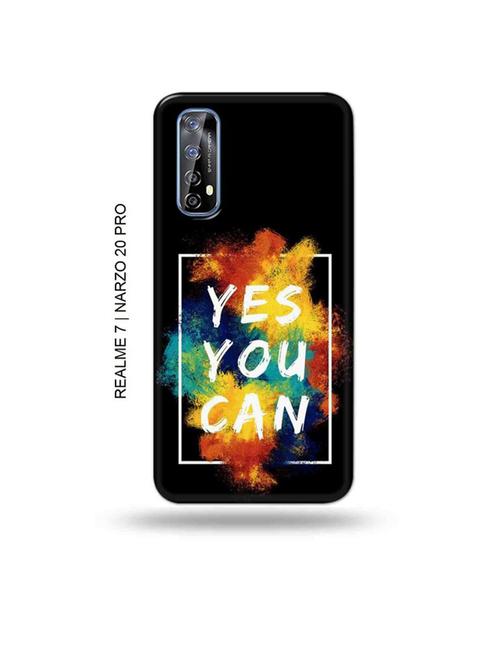 tweakymod designer printed hard case | yes you can back cover compatible with realme 7, realme narzo 20 pro, realme narzo 30 - 18981290 - Very Small Image - 1