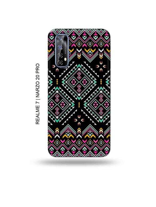 aztec back cover compatible with realme 7, realme narzo 20 pro, realme narzo 30 - 18981317 - Very Small Image - 1