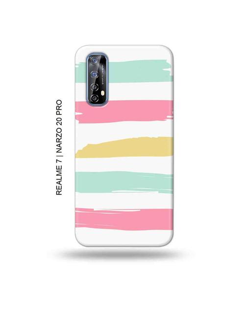 tweakymod designer printed hard case | basic colour back cover compatible with realme 7, realme narzo 20 pro, realme narzo 30 - 18981363 - Very Small Image - 1