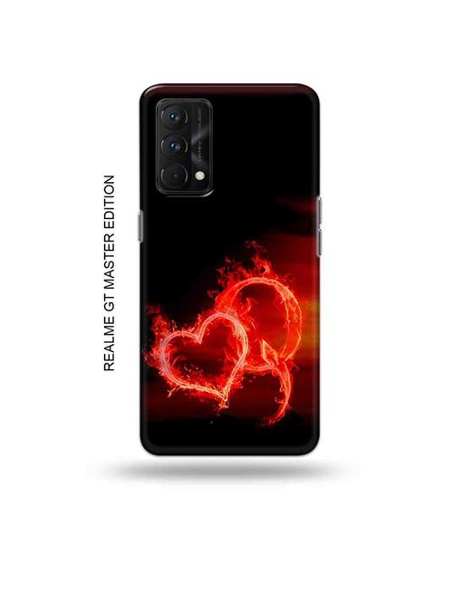 tweakymod designer printed hard case | fire heart letter q back cover compatible with realme gt master edition - 18981761 - Very Small Image - 1