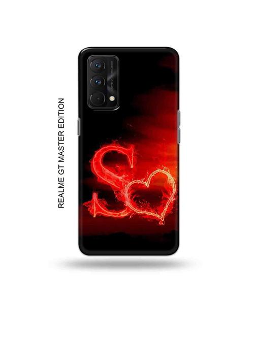 fire heart letter s back cover compatible with realme gt master edition - 18981763 - Very Small Image - 1
