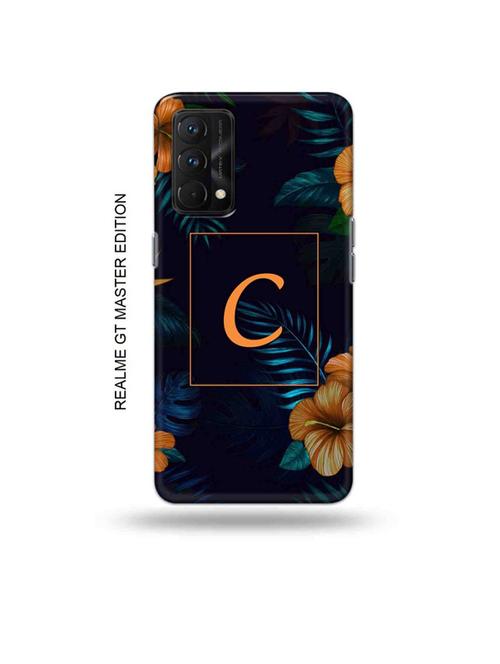 tweakymod designer printed hard case | floral c back cover compatible with realme gt master edition - 18981773 - Very Small Image - 1