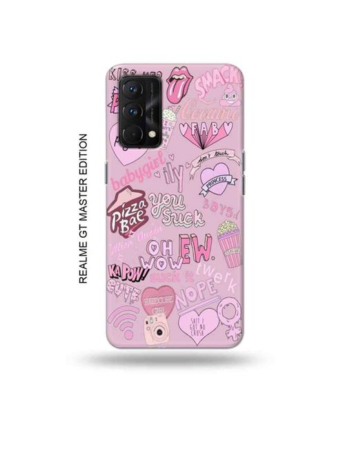 tweakymod designer printed hard case | baby girl back cover compatible with realme gt master edition - 18981806 - Very Small Image - 1