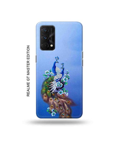 tweakymod designer printed hard case | peacock couple back cover compatible with realme gt master edition - 18981843 - Very Small Image - 1