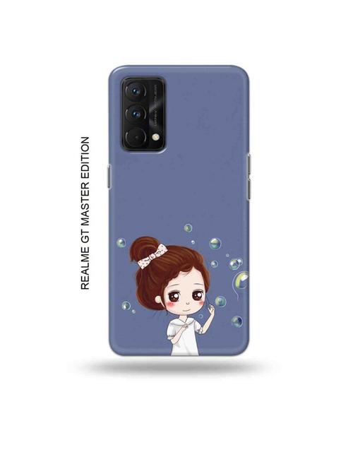 tweakymod designer printed hard case | bubble girl back cover compatible with realme gt master edition - 18981852 - Very Small Image - 1