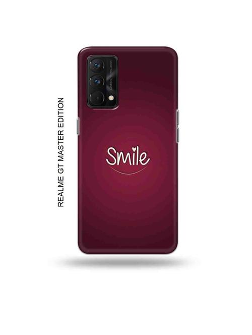 tweakymod designer printed hard case | smile back cover compatible with realme gt master edition - 18981866 - Very Small Image - 1