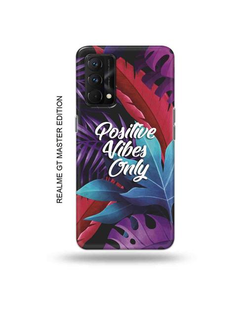 tweakymod designer printed hard case | positive vibes only back cover compatible with realme gt master edition - 18981885 - Very Small Image - 1