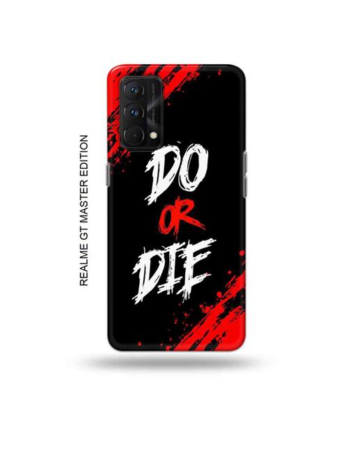 tweakymod designer printed hard case | do or die back cover compatible with realme gt master edition - 18981893 - Very Small Image - 1