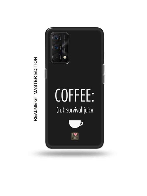 tweakymod designer printed hard case | coffee survival juice back cover compatible with realme gt master edition - 18981999 - Very Small Image - 1