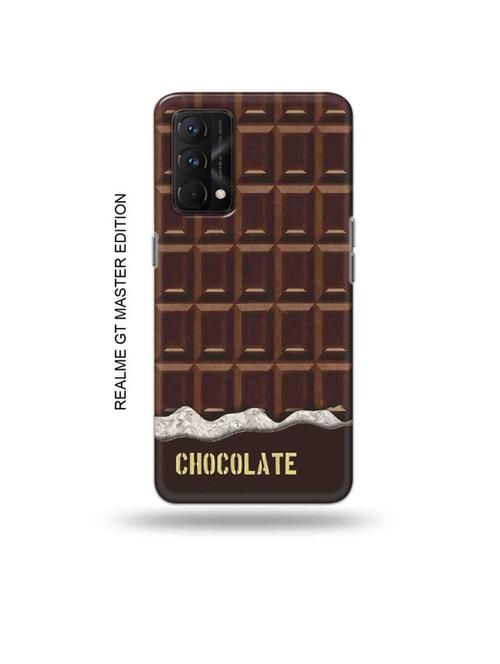 chocolate back cover compatible with realme gt master edition - 18982000 - Very Small Image - 1