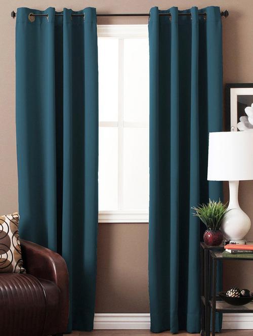 pack of 2 solid curtains - 18983758 - Very Small Image - 1