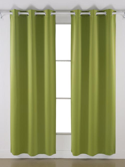 pack of 2 solid curtains - 18983819 - Very Small Image - 1