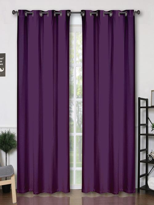 pack of 2 solid curtains - 18983832 - Very Small Image - 1