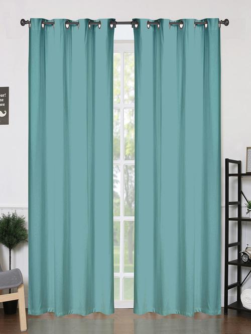 pack of 2 solid curtains - 18983874 - Very Small Image - 1