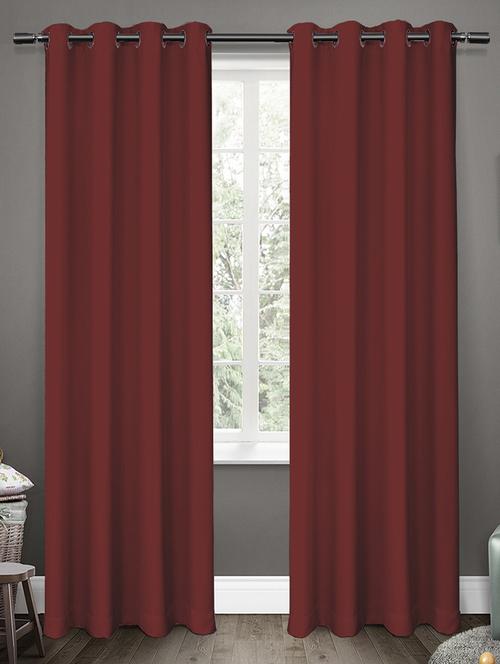 pack of 2 solid curtains - 18983922 - Very Small Image - 1
