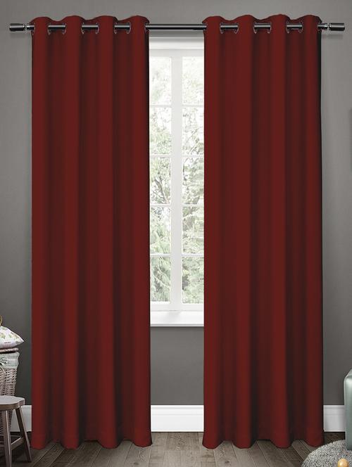 pack of 2 solid curtains - 18983942 - Very Small Image - 1