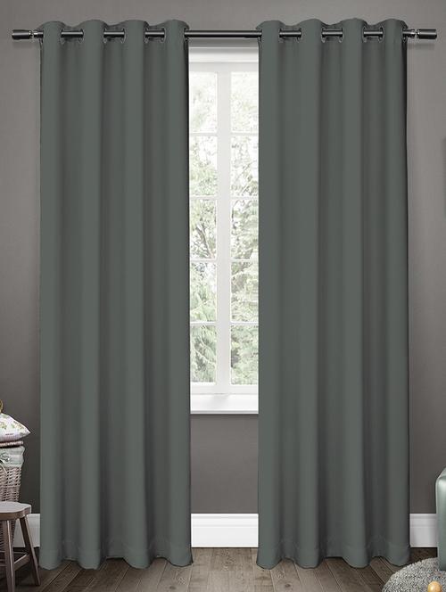 pack of 2 solid curtains - 18983969 - Very Small Image - 1