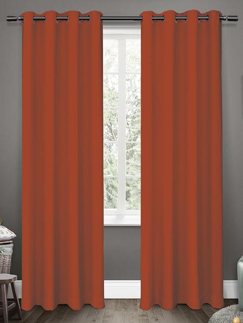 pack of 2 solid curtains - 18983970 - Very Small Image - 1