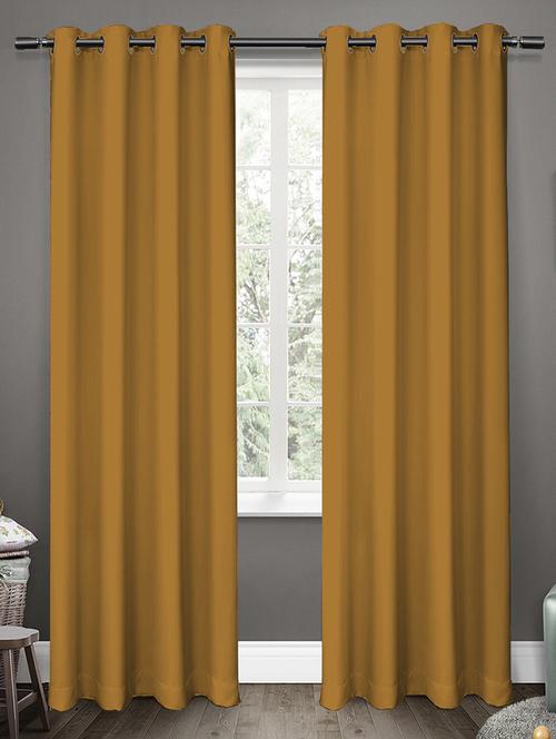 pack of 2 solid curtains - 18983999 - Very Small Image - 1