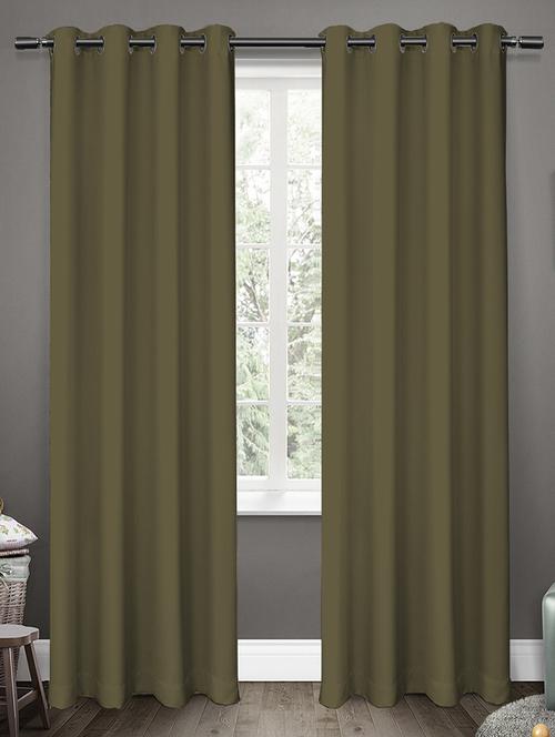 pack of 2 solid curtains - 18984052 - Very Small Image - 1