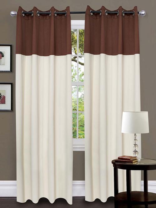 pack of 2 solid curtains - 18984093 - Very Small Image - 1