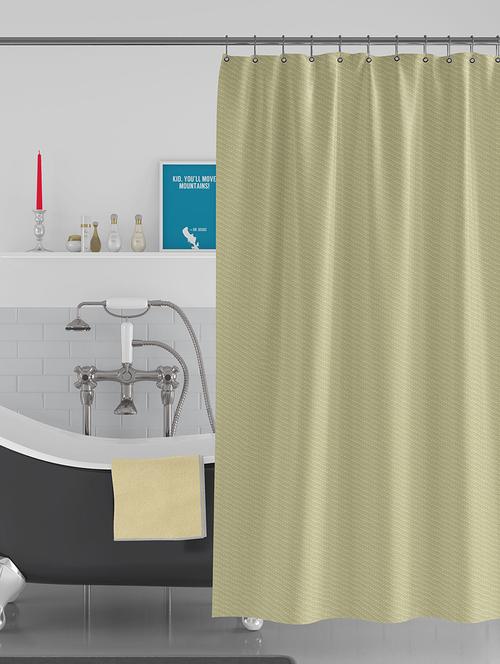 stripe print shower curtain - 18984119 - Very Small Image - 1