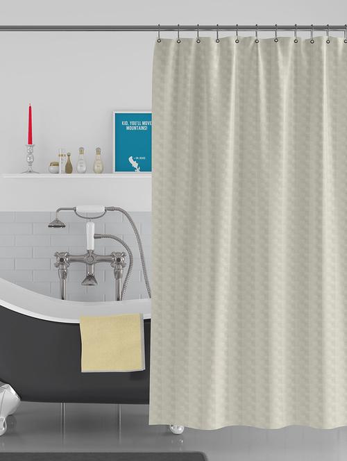 geometric print shower curtain - 18984144 - Very Small Image - 1