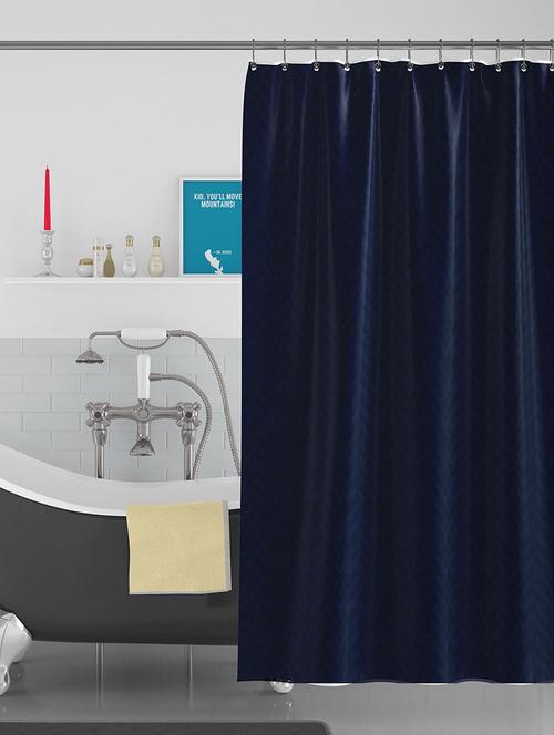 geometric print shower curtain - 18984161 - Very Small Image - 1