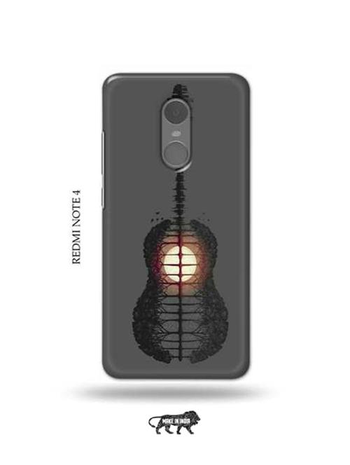 tweakymod designer printed hard case | nature guitar back cover compatible with redmi note 4 - 18984668 - Very Small Image - 1