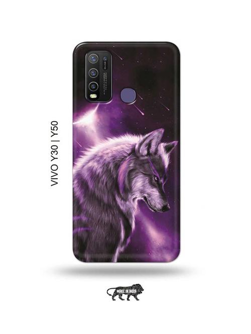 fox back cover compatible with vivo y30, vivo y50 - 18985417 - Very Small Image - 1