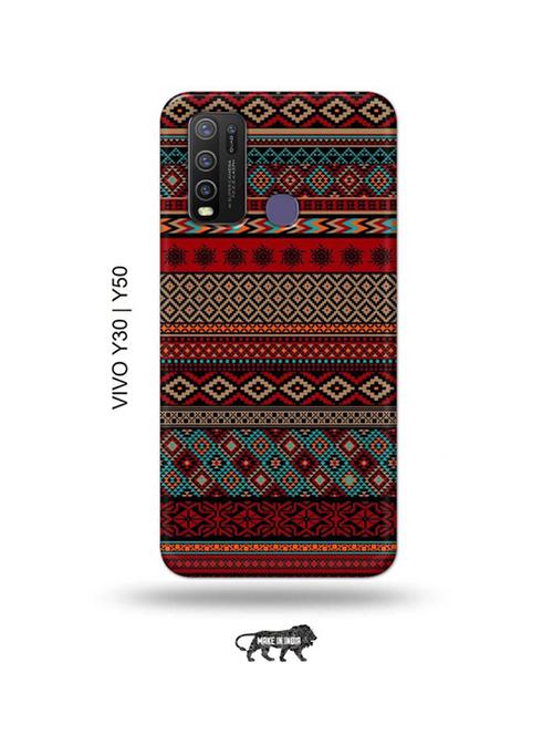 kalankaari back cover compatible with vivo y30, vivo y50 - 18985441 - Very Small Image - 1