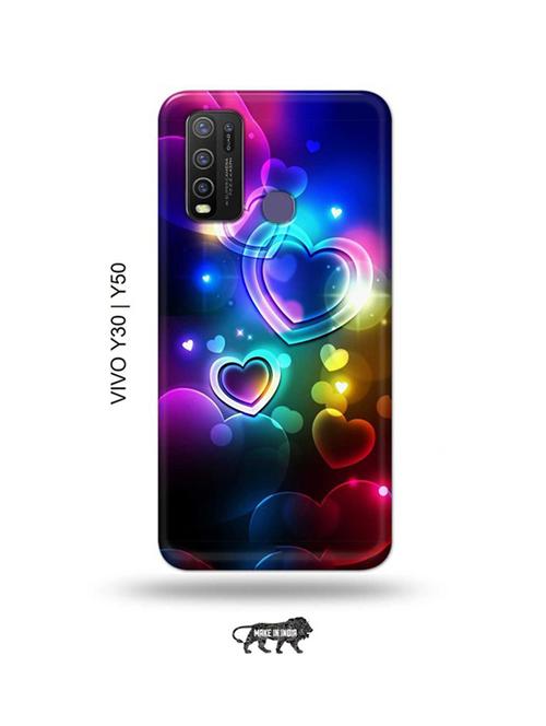 love design back cover compatible with vivo y30, vivo y50 - 18985487 - Very Small Image - 1