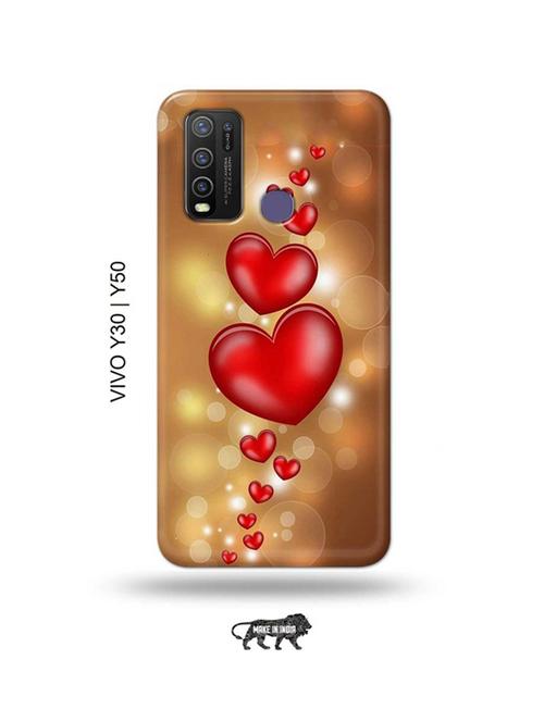 love design back cover compatible with vivo y30, vivo y50 - 18985494 - Very Small Image - 1