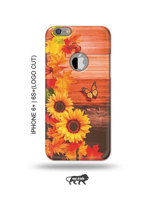 flowers back cover compatible with iphone 6 plus, iphone 6s plus - 18985622 - Very Small Image - 1