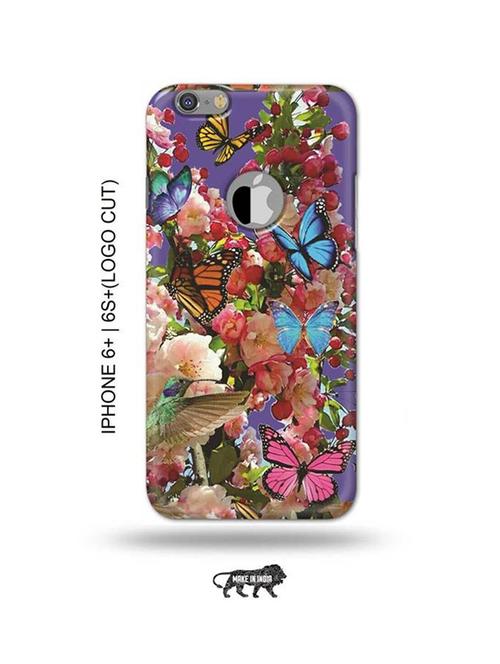 flowers back cover compatible with iphone 6 plus, iphone 6s plus - 18985623 - Very Small Image - 1