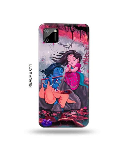 tweakymod designer printed hard case | radha krishna back cover compatible with realme c11 - 18985675 - Very Small Image - 1