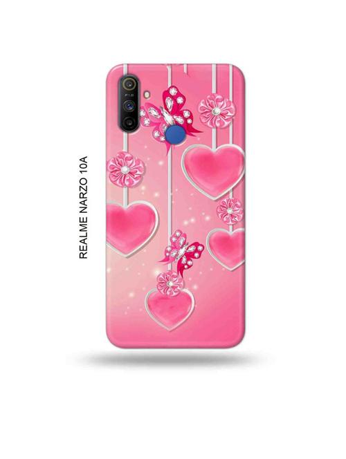 hearts back cover compatible with realme narzo 10a, realme narzo 20a - 18985832 - Very Small Image - 1