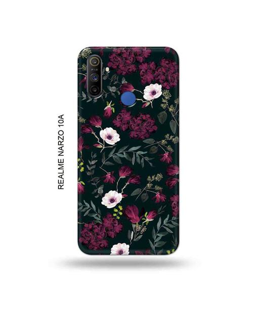 flowers back cover compatible with realme narzo 10a, realme narzo 20a - 18985844 - Very Small Image - 1
