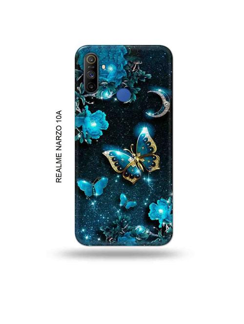 flowers back cover compatible with realme narzo 10a, realme narzo 20a - 18985846 - Very Small Image - 1