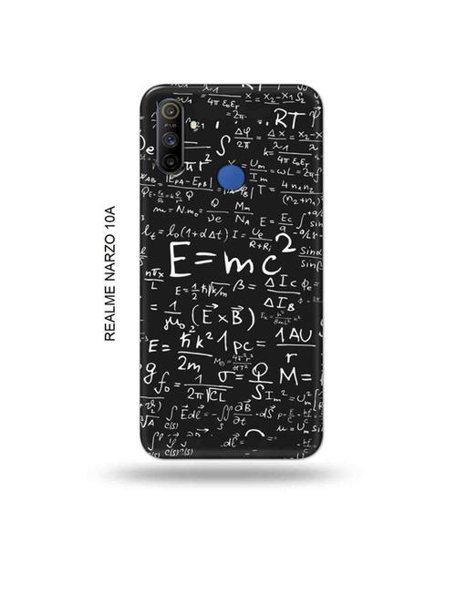 e=mc2 back cover compatible with realme narzo 10a, realme narzo 20a - 18985868 - Very Small Image - 1