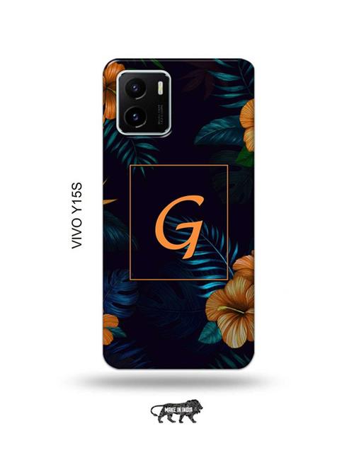 floral g back cover compatible with vivo y15s - 18985881 - Very Small Image - 1
