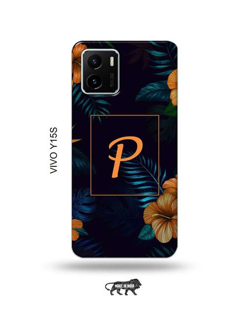 floral p back cover compatible with vivo y15s - 18985890 - Very Small Image - 1