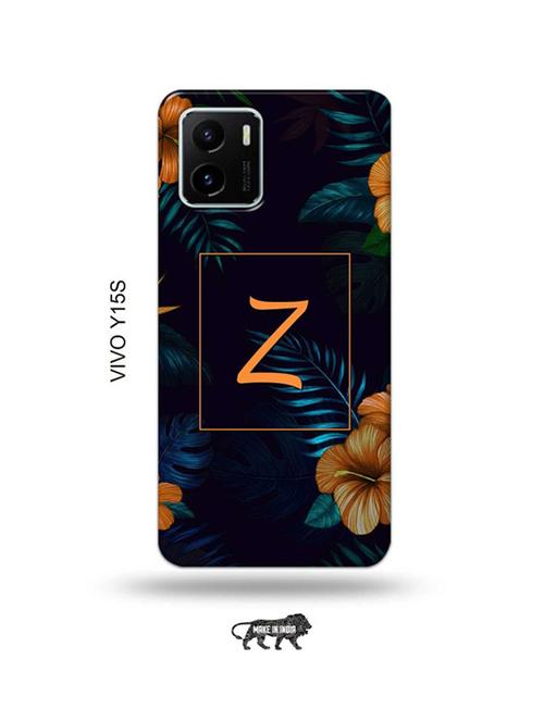 floral z back cover compatible with vivo y15s - 18985900 - Very Small Image - 1