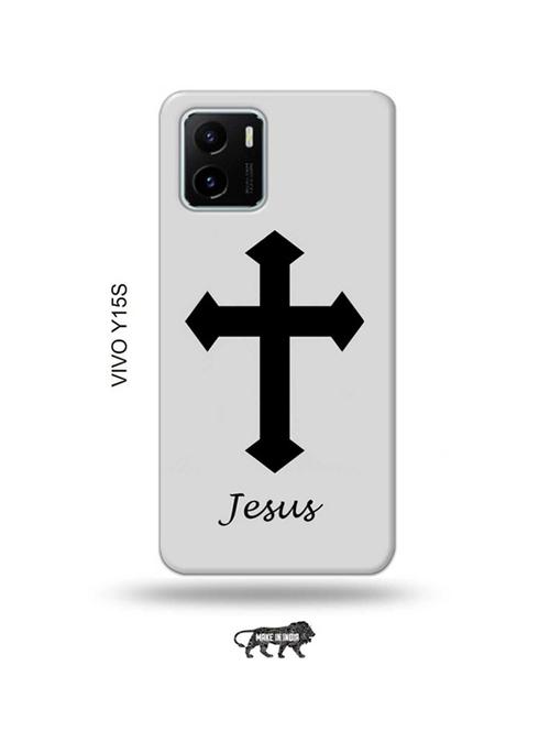jesus cross back cover compatible with vivo y15s - 18985960 - Very Small Image - 1
