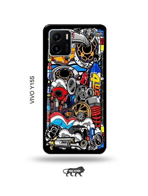 funky back cover compatible with vivo y15s - 18986026 - Very Small Image - 1