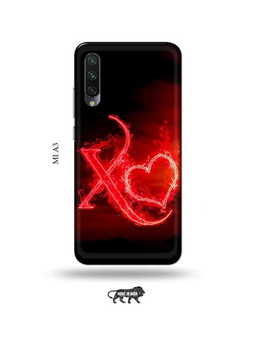 flower letter x back cover compatible with mi a3 - 18986070 - Very Small Image - 1