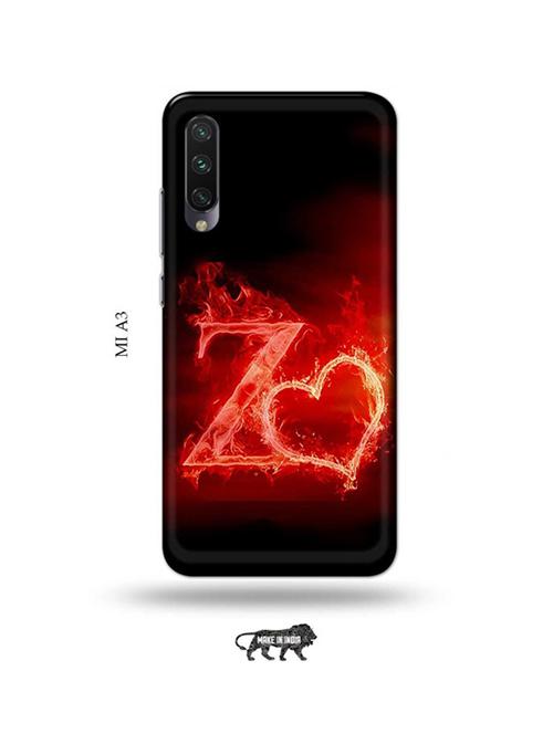 flower letter z back cover compatible with mi a3 - 18986072 - Very Small Image - 1
