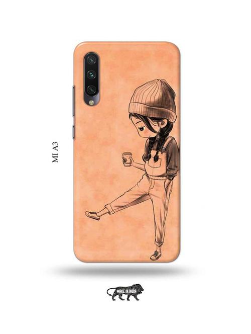 kiddo girl back cover compatible with mi a3 - 18986186 - Very Small Image - 1